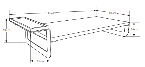 top lavabo in legno teak